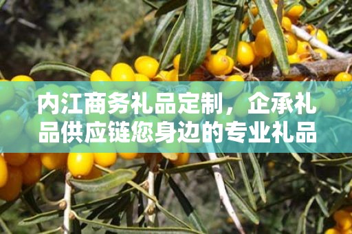 内江商务礼品定制，企承礼品供应链您身边的专业礼品定制公司